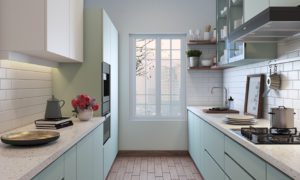 Parallel kitchens