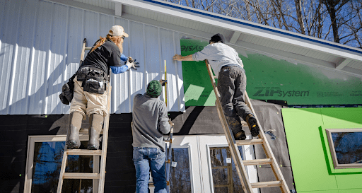 home-building steps